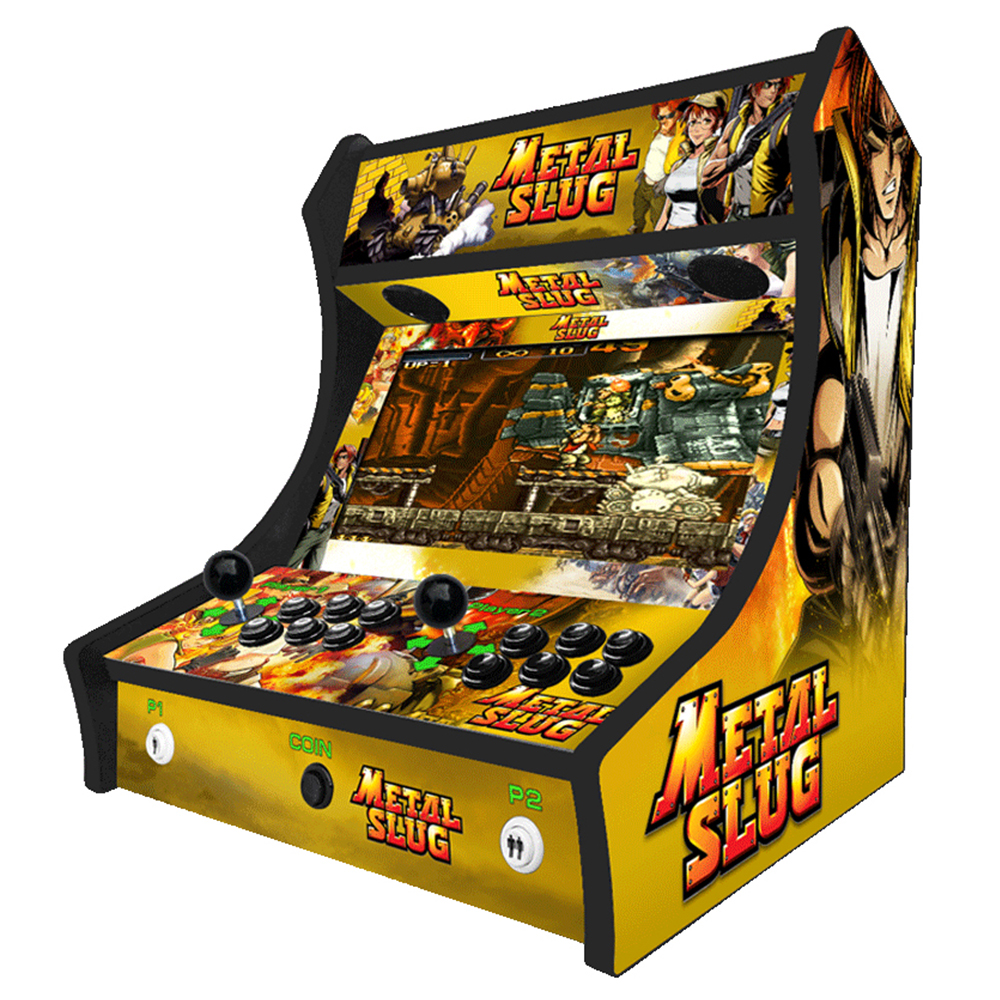 Bartop Arcade Machine Metal Slug Arcade Machine, 1000's of retro